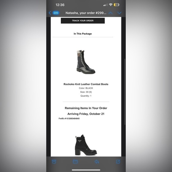 New Prada Re-Nylon and Leather Booties in Black Nero 39 - Picture 12 of 13